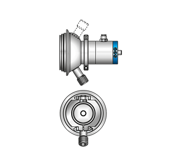 Aseptic sampling valve pneumatic 6125xxx020