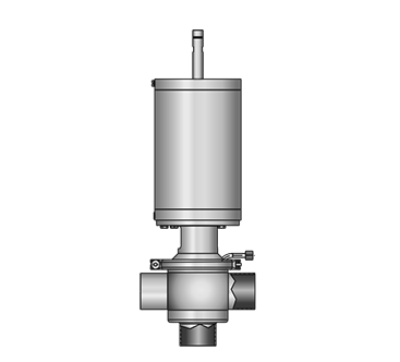 Aseptic T-valve 5838 SS-S