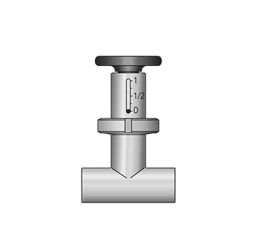 Flow throttle valve 5061 S-S