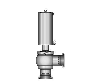 KI-DS Elbow overflow valve 5571 G-G