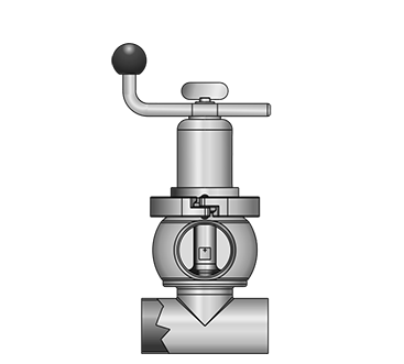 KI-DS Cross valve 5511 SS-SS