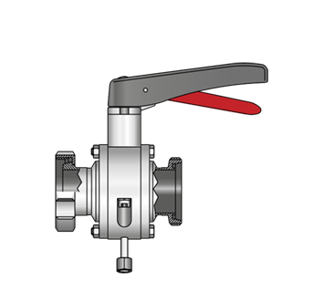 Leakage butterfly valve 4370 K/M-G 