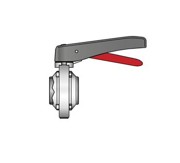 Butterfly valve 4301 S-S